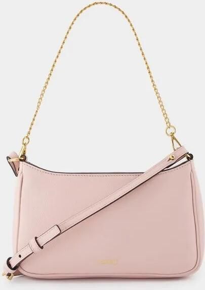 Versace Hobo bags Mini Vitello Shoulder Bag Leather Pink in roze
