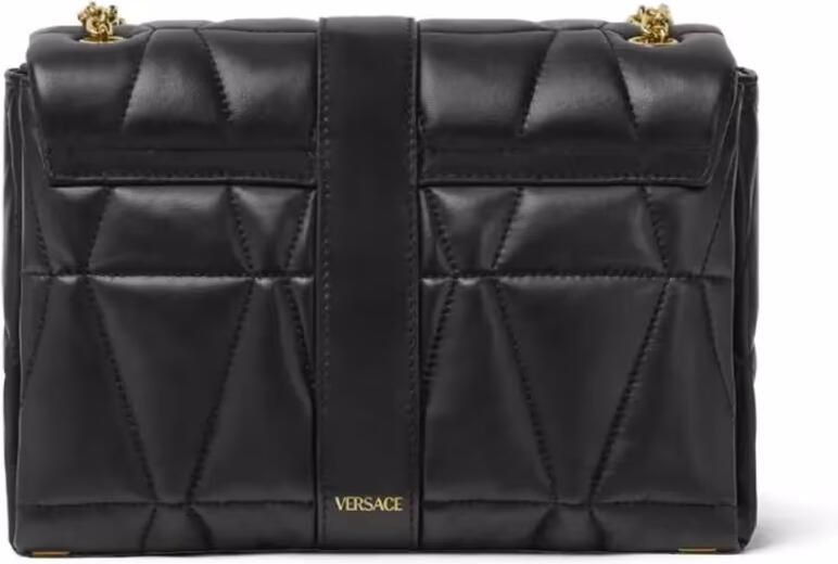 Versace Hobo bags Quilted Black Shoulder Bag in zwart - Foto 4