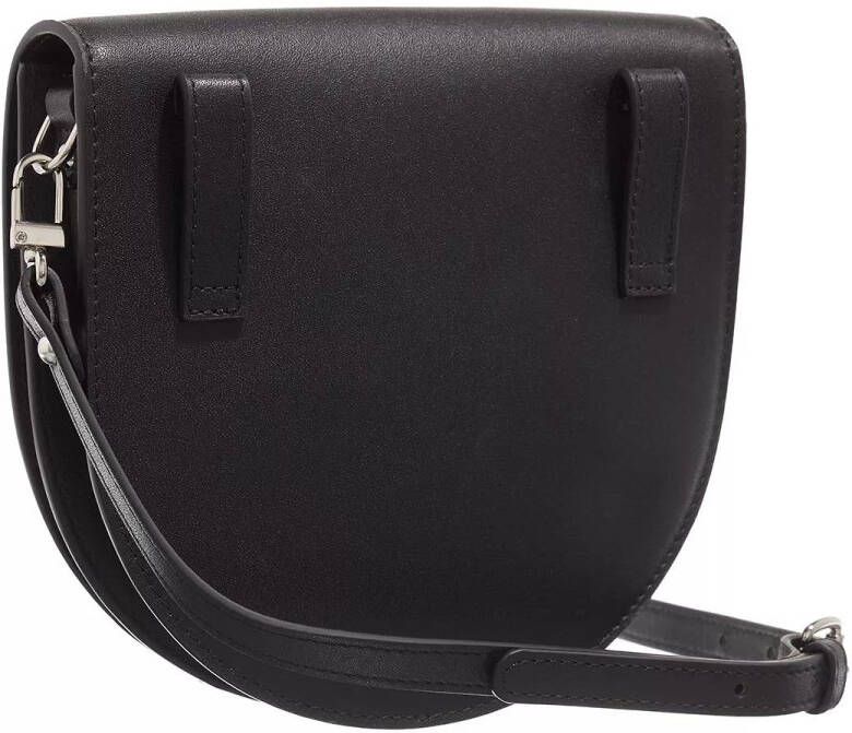 Vivienne Westwood Crossbody bags Smooth Leather Saddle Crossbody in zwart