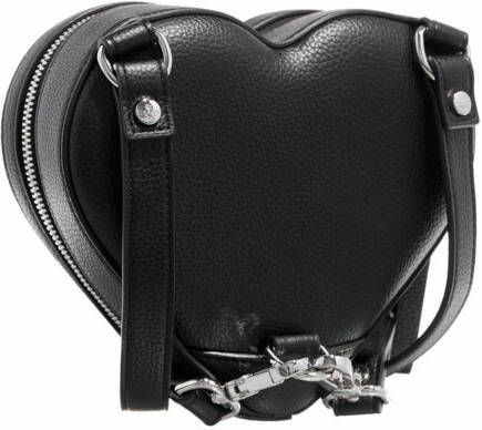 Self-portrait Hobo bags Mini With Charm Shoulder Bag Leather Brown in bruin