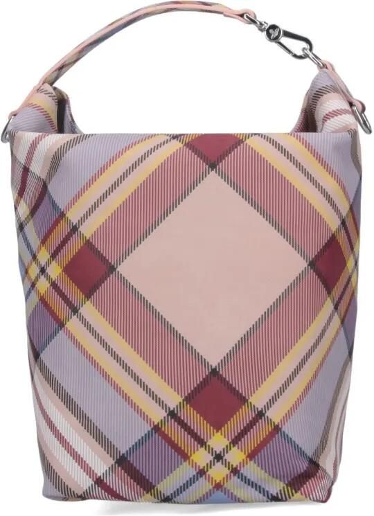 Vivienne Westwood Bucket bags Tartan Logo Bucket Bag – Multicolor in meerkleurig