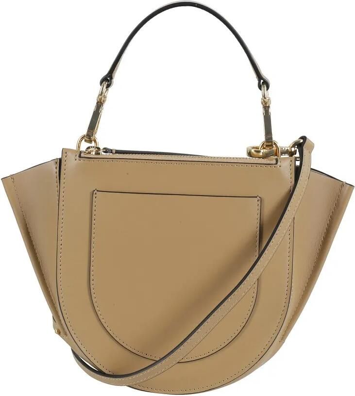 Wandler Shoppers & Totes Beige Mini Hortensia Bag in beige