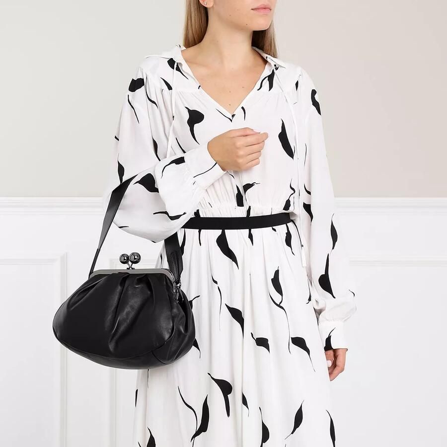 Max Mara Weekend Zwarte Cubico Weekendtas Black