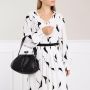 Max Mara Weekend Zwarte Cubico Weekendtas Black - Thumbnail 3