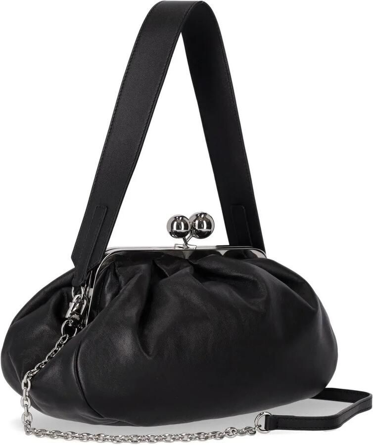 Max Mara Weekend Zwarte Cubico Weekendtas Black