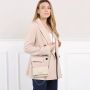Zadig & Voltaire Crossbody bags Rock Nano Soft Savage in beige - Thumbnail 1