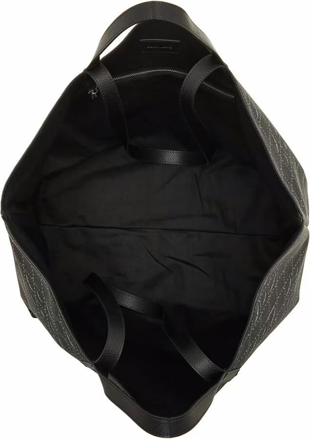 Zadig & Voltaire Monogram Canvas Tote Tas met Vleugels Black Dames - Foto 3