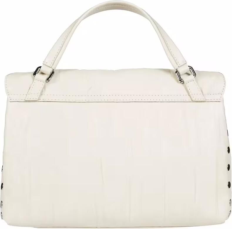 Zanellato Hobo bags Postina Plisse Shoulder Bag in wit