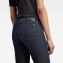 G-Star RAW 3301 high waist flared jeans met biologisch katoen dark blue denim - Thumbnail 5
