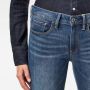 G-Star RAW 3301 Mid Skinny Jeans Midden blauw Dames - Thumbnail 4