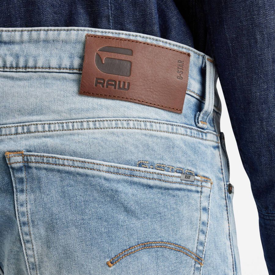G-Star RAW 3301 Regular Tapered Jeans Lichtblauw Heren