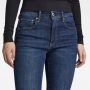 G-Star RAW 3301 Skinny Jeans Donkerblauw Dames - Thumbnail 2
