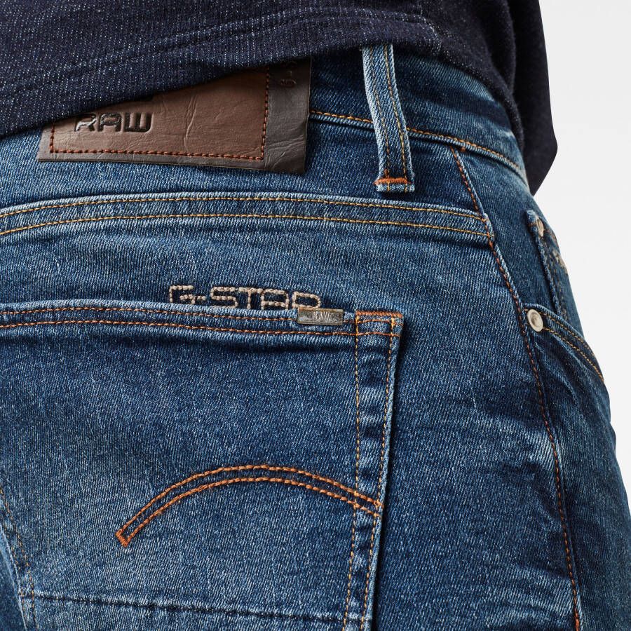 G-Star RAW 3301 Skinny Jeans Midden blauw Heren