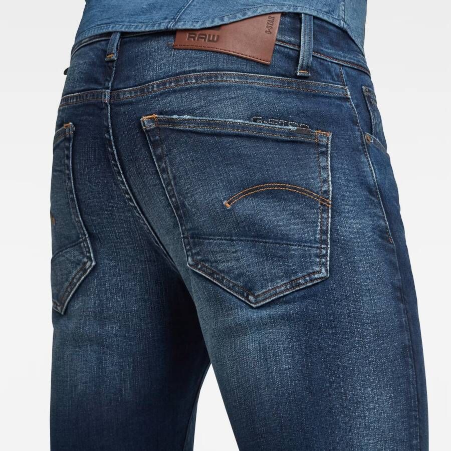 G-Star RAW 3301 Slim Jeans Donkerblauw Heren