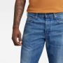 G-Star RAW 3301 Straight Jeans Midden blauw Heren - Thumbnail 3
