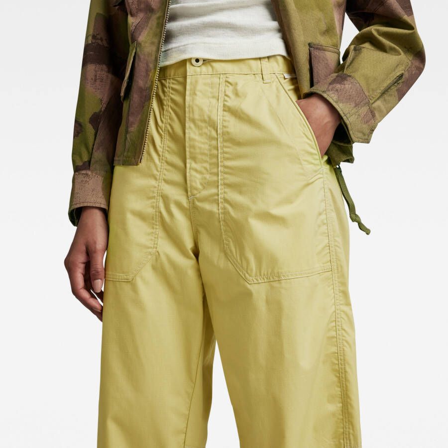 G-Star RAW 3D Broek Fatigue Boyfriend New Groen Dames