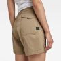 G-Star RAW 3D Fatigue Short Bruin Dames - Thumbnail 7