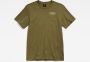 G-Star RAW Back Graphic Slim T-Shirt Groen Heren - Thumbnail 2