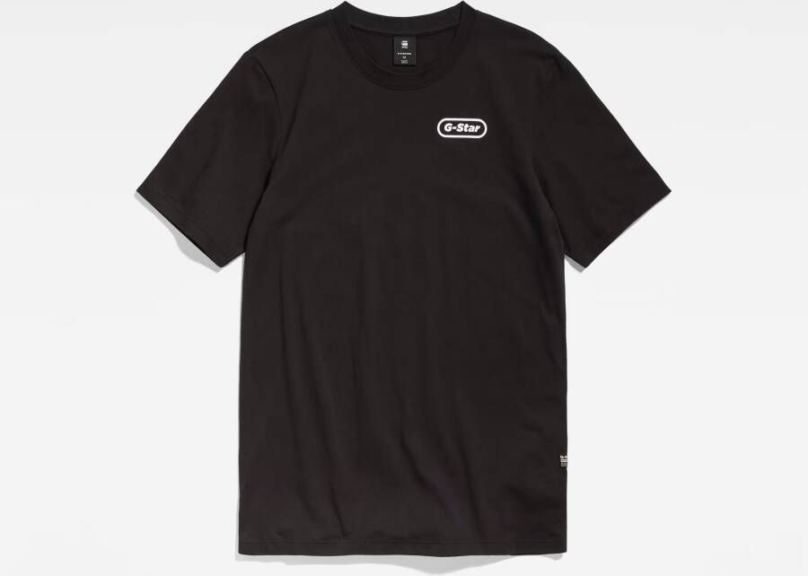 G-Star RAW Back Graphic Slim T-Shirt Zwart Heren