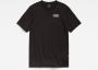 G-Star RAW Back Graphic Slim T-Shirt Zwart Heren - Thumbnail 2