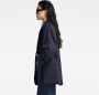G-Star RAW Big Boyfriend Oversized Blazer Donkerblauw Dames - Thumbnail 2