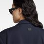 G-Star RAW Big Boyfriend Oversized Blazer Donkerblauw Dames - Thumbnail 4