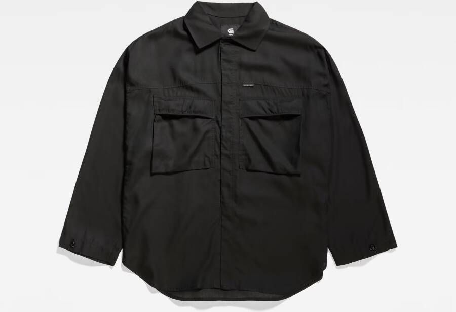 G-Star RAW Blouse Loose Pocket Zwart Dames