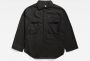 G-Star RAW Blouse Loose Pocket Zwart Dames - Thumbnail 3