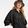 G-Star RAW Blouse Loose Pocket Zwart Dames - Thumbnail 4