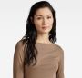 G-Star Raw T-shirt D22754 D266 BOAT SLIM-B743 DEEP VALNUT - Thumbnail 3