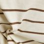 G-Star RAW gestreept T-shirt van biologisch katoen wit bruin - Thumbnail 6