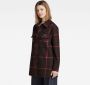 G-Star RAW Geruite blouse BF overshirt Landlake wool check r - Thumbnail 2