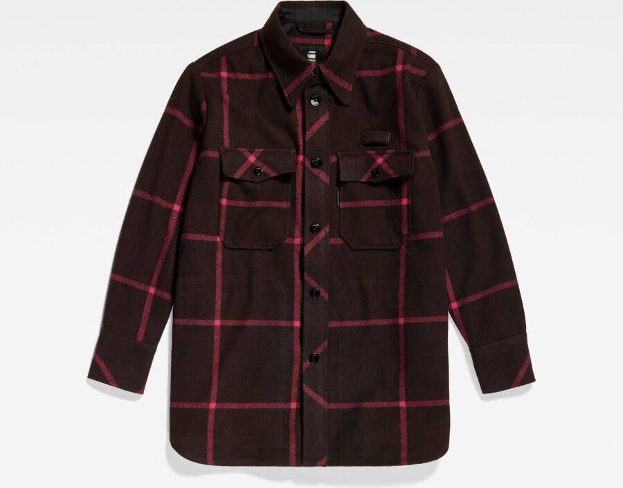 G-Star RAW Boyfriend Overshirt Meerkleurig Dames