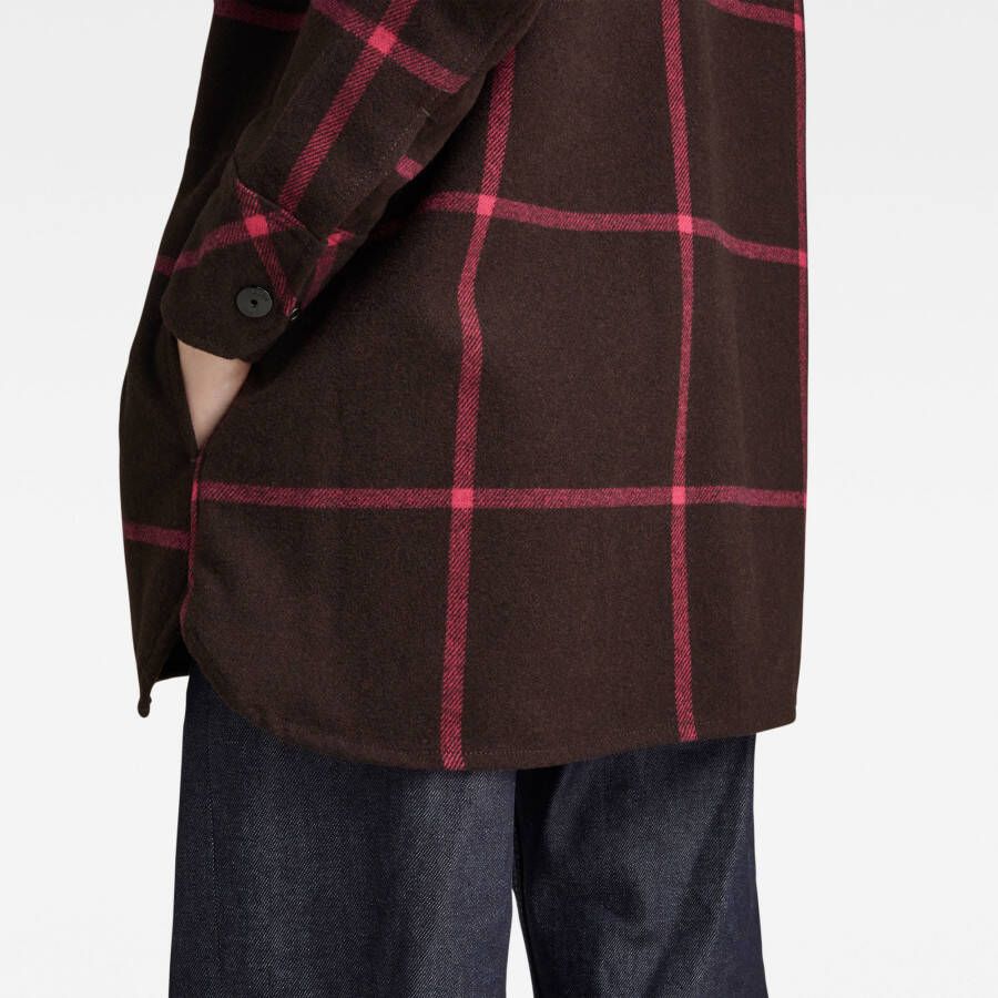 G-Star RAW Boyfriend Overshirt Meerkleurig Dames