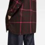 G-Star RAW Geruite blouse BF overshirt Landlake wool check r - Thumbnail 4