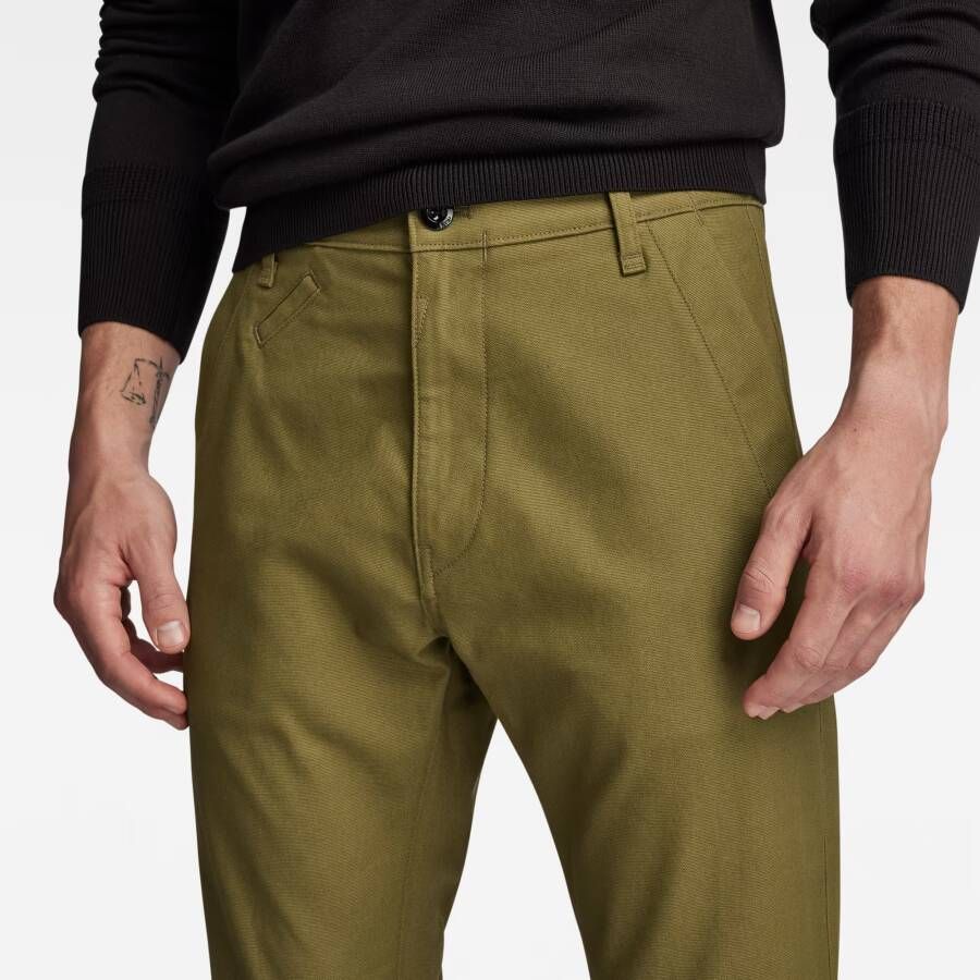 G-Star RAW Bronson 2.0 Slim Chino Groen Heren - Foto 3