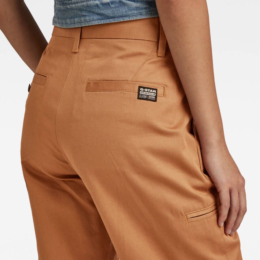 G-Star RAW Chino Bermuda Short Bruin Dames