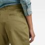 G-Star RAW Chino Bermuda Short Groen Dames - Thumbnail 2