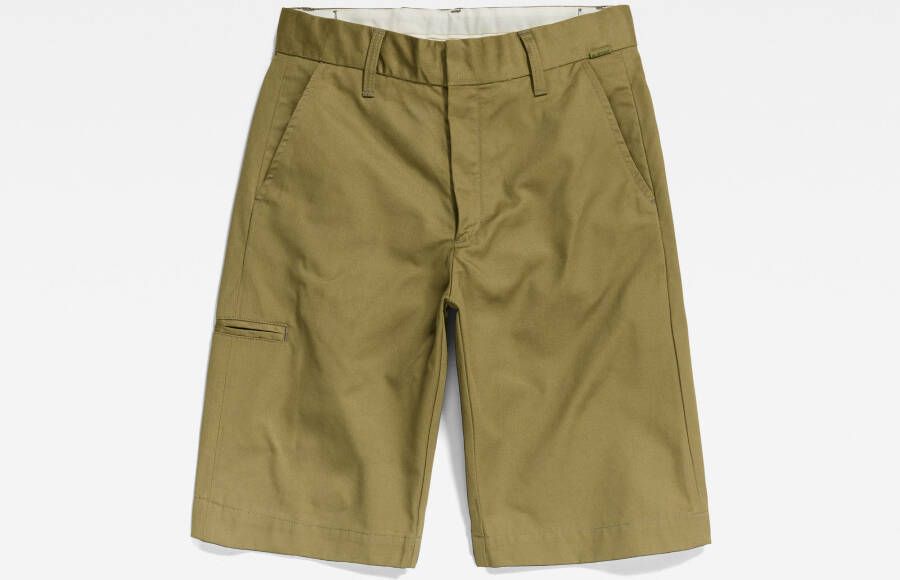 G-Star RAW Chino Bermuda Short Groen Dames