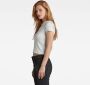 G-Star RAW Cropped T-Shirt Ultra Slim Grijs Dames - Thumbnail 4
