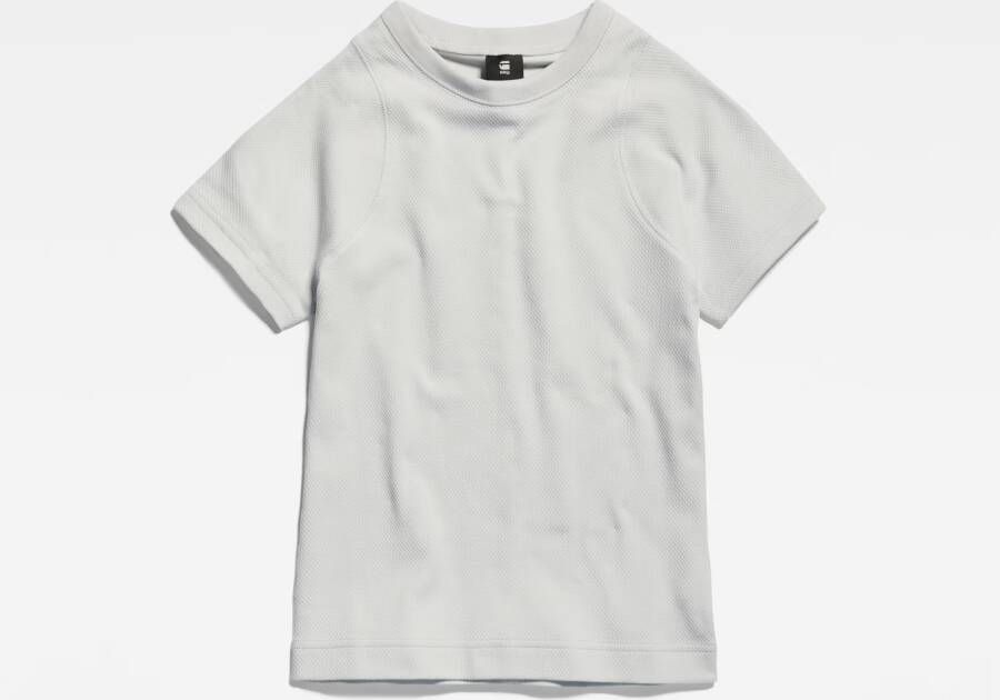 G-Star RAW Cropped T-Shirt Ultra Slim Grijs Dames