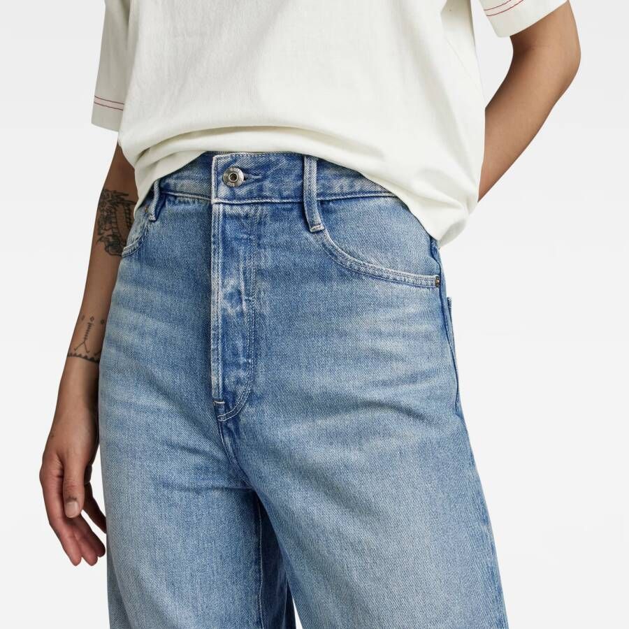 G-Star RAW Deck 2.0 High Loose Jeans Midden blauw Dames