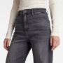 G-Star RAW Deck Ultra High Wide Leg Jeans Grijs Dames - Thumbnail 3