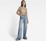 G-Star Raw Ultra high waist jeans met biologisch katoen model 'Deck' - Thumbnail 9
