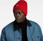 G-Star RAW Effo Long Beanie Rood Heren - Thumbnail 2