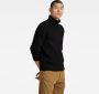 G-Star RAW Essential Gebreide Coltrui Zwart Heren - Thumbnail 2