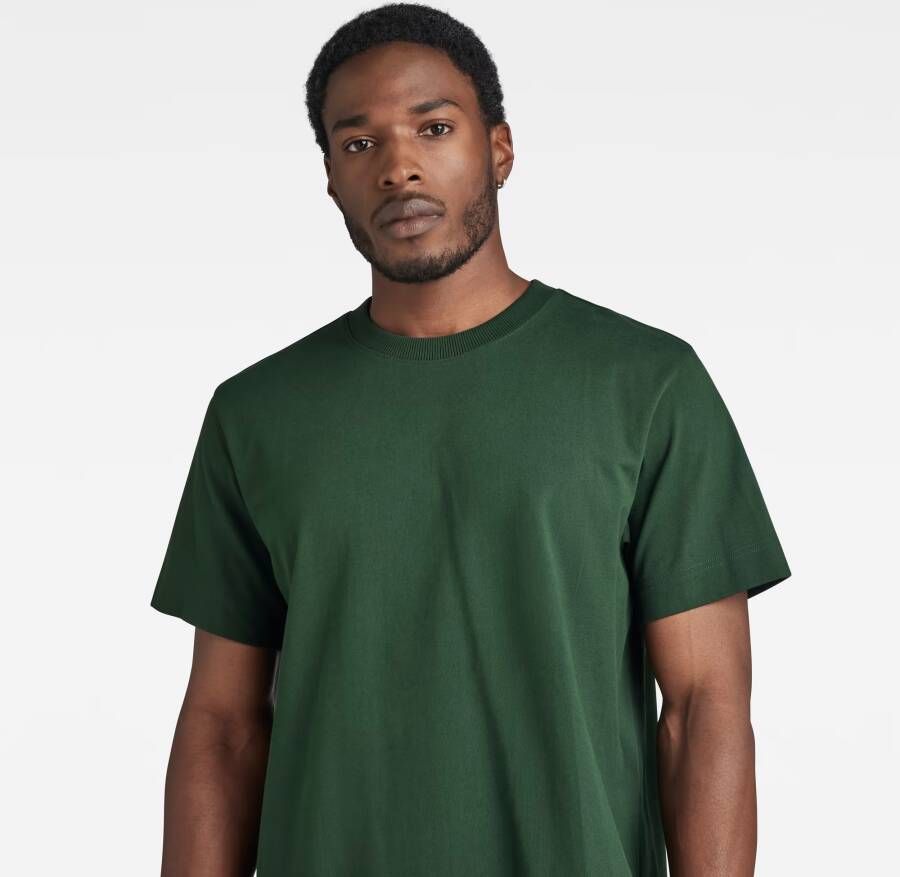 G-Star RAW Essential Loose T-Shirt Groen Heren