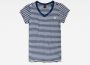G-Star RAW Shirt met V-hals Eyben Slim Top met kleine -logoprint op borsthoogte - Thumbnail 8