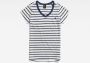 G-Star RAW Shirt met V-hals Eyben Slim Top met kleine -logoprint op borsthoogte - Thumbnail 6