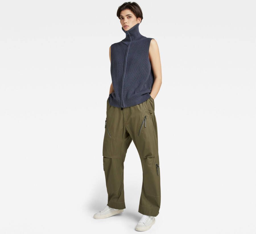 G-Star RAW Flight Cargo Broek Summer Snow Groen Dames